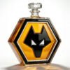 1 Wolverhampton Wanderers FC által ihletett luxus kristály whiskykarafa