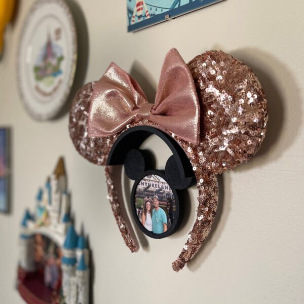 Disney ihlette egérfül-tartó képkeret – mutasd meg a füleidet egy aranyos képkereten
