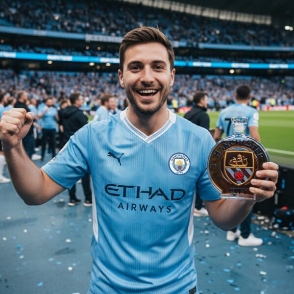 1 Manchester City ihletésű whiskykarafa – luxus, kézzel készített kristálykarafa