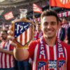 2 Atlético Madrid által ihletett whiskykarafa – luxus, kézzel készített kristálykarafa, ideális whiskyhez, bourbonhoz, konyakhoz vagy skót whiskyhez