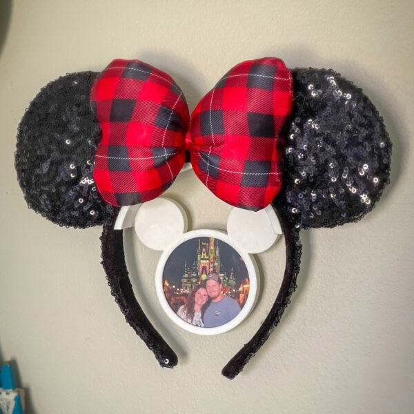 Disney ihlette egérfül-tartó képkeret – mutasd meg a füleidet egy aranyos képkereten