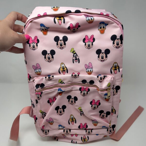 Rajzfilmes egér és barátai ihlette cipzáras neszesszerek – hercegnős minták, 4 méretben