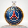 Paris Saint-Germain (PSG) ihletésű whiskykarafa – luxus, kézzel készített kristálykarafa