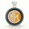 2 Inter Milan által inspirált whisky karafa – luxus, kézzel készített kristálykaraffa
