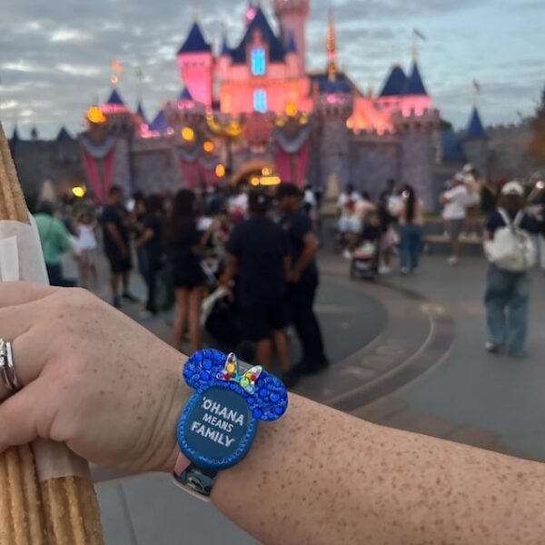 2cc86619-5a5e-4de8-b272-fe067cc8b081 Teljesen csillogó MagicBand Plus FLEXIBILIS korongtartó okosóra szíjhoz – masni formájú dizájn