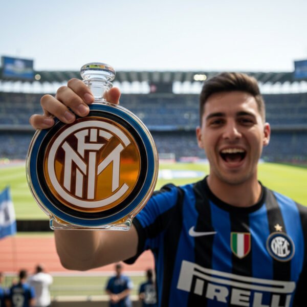 3 Inter Milan által inspirált whisky karafa – luxus, kézzel készített kristálykaraffa