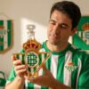 4 Real Betis ihletésű whiskykarafa – luxus, kézzel készült kristályüveg palack, ideális whiskyhez, bourbonhoz, konyakhoz vagy skót whiskyhez