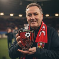 AFC Bournemouth ihlette luxus kristály whiskykarafa