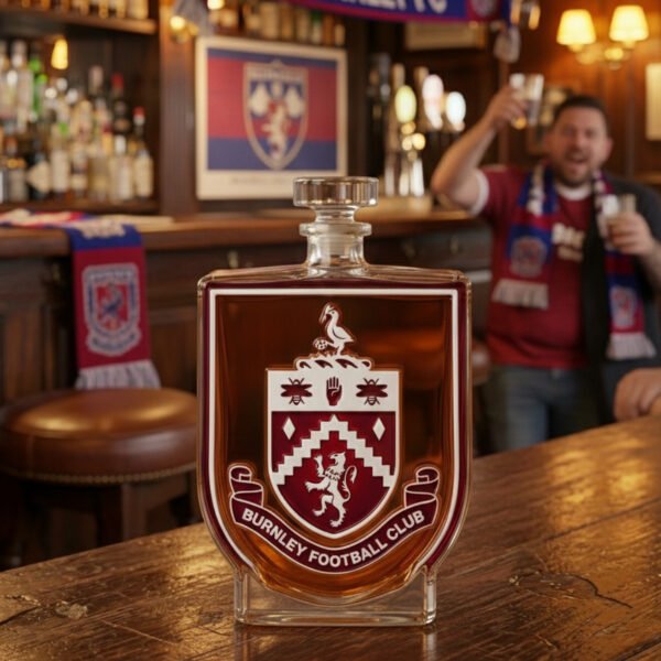 5 Burnley által ihletett luxus kristály whiskykarafa