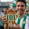 5 Real Betis ihletésű whiskykarafa – luxus, kézzel készült kristályüveg palack, ideális whiskyhez, bourbonhoz, konyakhoz vagy skót whiskyhez