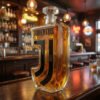 6 Juventus FC által ihletett whiskykarafa – luxus minőségű, kézzel készített kristályüveg palack, amely ideális whiskyhez, bourbonhöz, konyakhoz vagy skót whiskyhez