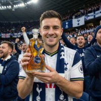 Tottenham Hotspur által ihletett whiskykarafa – luxus minőségű, kézzel készített kristályüveg palack, amely ideális whiskyhez, bourbonhöz, konyakhoz vagy skót whiskyhez