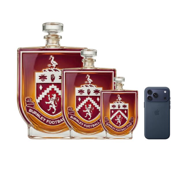 6 Burnley által ihletett luxus kristály whiskykarafa