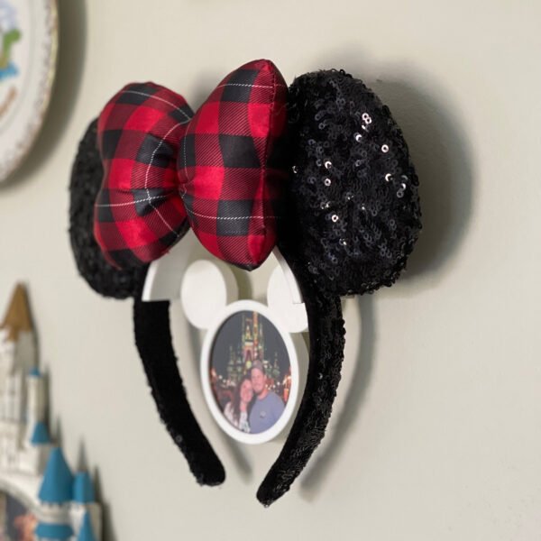 Disney ihlette egérfül-tartó képkeret – mutasd meg a füleidet egy aranyos képkereten