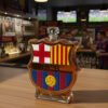 6 FC Barcelona ihletésű whiskykarafa – luxus kristály italos palack, kézzel készített, ideális whiskyhez, bourbonhöz, konyakhoz vagy skót whiskyhez