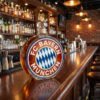 7 Bayern Munich ihletésű whiskykarafa – luxus kristály italos palack, kézzel készített, ideális whiskyhez, bourbonhöz, konyakhoz vagy skót whiskyhez