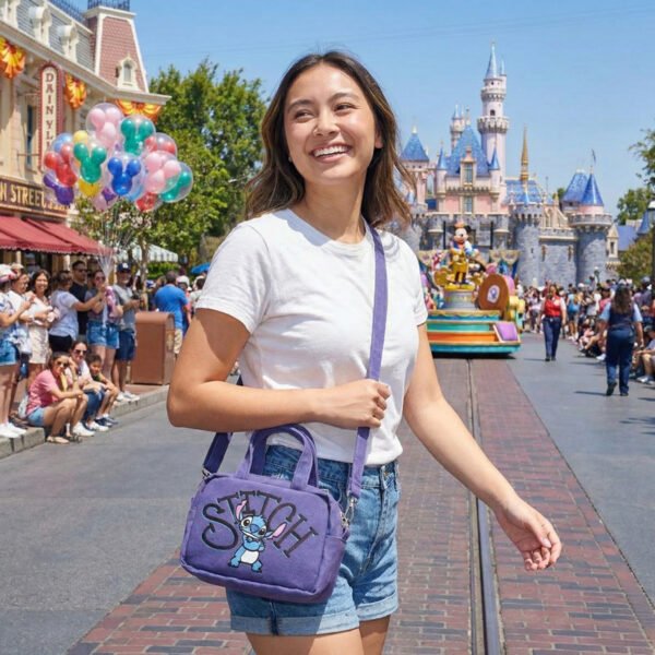 1 Aranyos kék űrlény ihlette kis négyzet alakú oldaltáska – csengős kézitáska, keresztpántos városi táska, utazáshoz és fényképezőgéphez