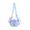 1 Rajzfilmes Kék Űrlény Ihlette Plüss Keresztpántos Táska – Aranyos Baba- és Gyűjtői Stílusú Hátizsák
