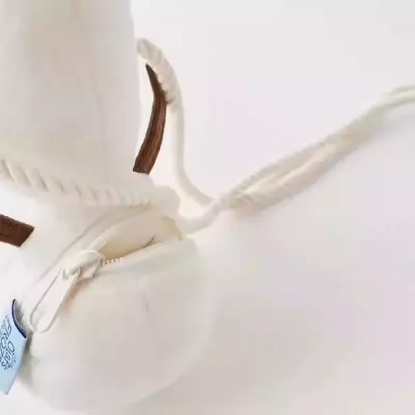 1 (2) Jégvilág ihlette plüss hóemberes gyermek táska