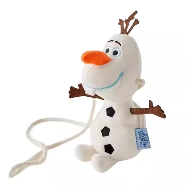 1 (3) Jégvilág ihlette plüss hóemberes gyermek táska