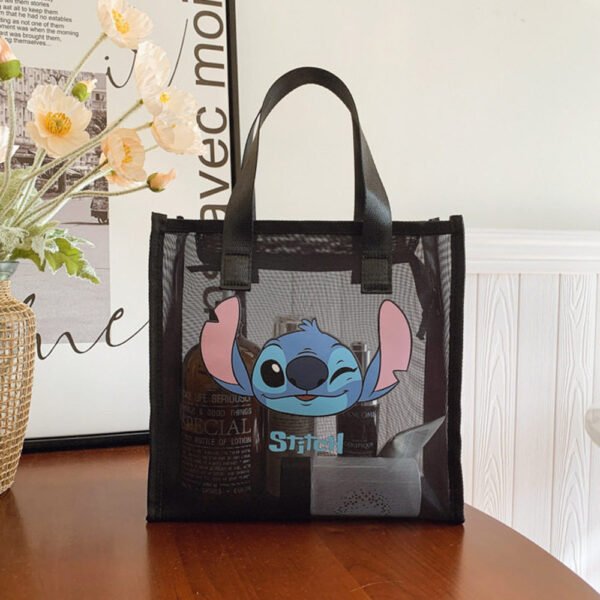 1 Aranyos rajzfilm ihlette kézi kozmetikai táska – hordozható, utazáshoz ideális, összecsukható sminktartó és rendszerező