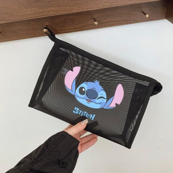 2 Aranyos rajzfilm ihlette kézi kozmetikai táska – hordozható, utazáshoz ideális, összecsukható sminktartó és rendszerező