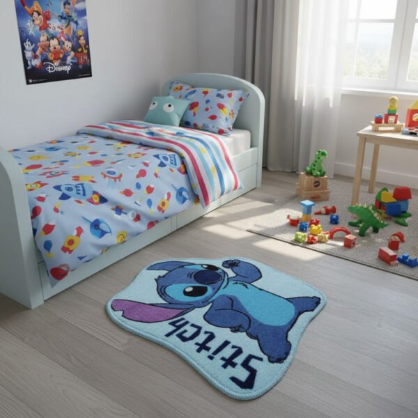 2 Aranyos űrlény ihlette formázott lábtörlő szőnyeg, puha bolyhos felülettel