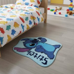 Aranyos űrlény ihlette formázott lábtörlő szőnyeg, puha bolyhos felülettel