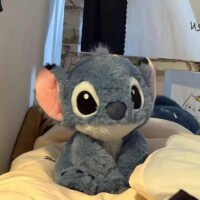 4 Aranyos kék űrlény ihlette plüss játék és ölelhető párna – puha prémium plüss figura, romantikus születésnapi ajándék pároknak