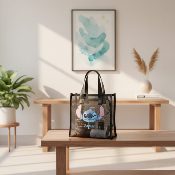 6 Aranyos rajzfilm ihlette kézi kozmetikai táska – hordozható, utazáshoz ideális, összecsukható sminktartó és rendszerező